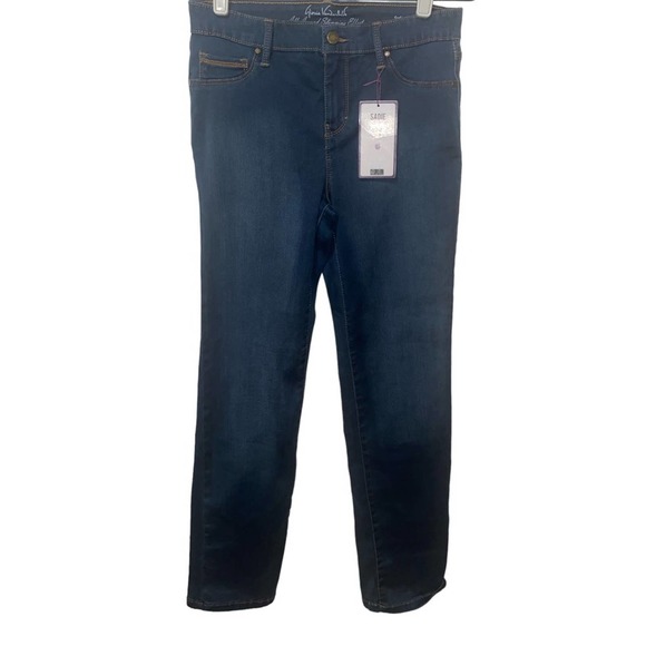 Gloria Vanderbilt Sadie Slip Leg Low Rise - Picture 1 of 5